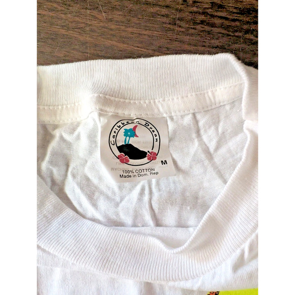 NWOT CARIBBEAN DREAM (Lamco Prints) Vintage 90s 'HAWAII' Print Tee Sz Medium - Picture 4 of 5